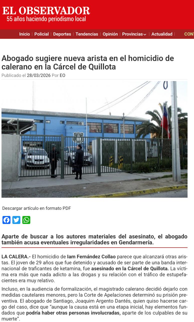 Noticia El Observador